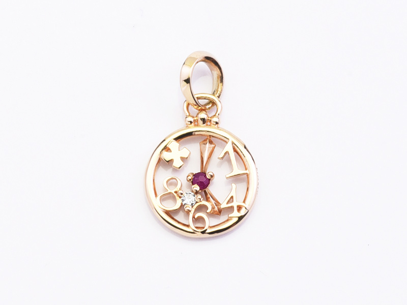 FUNNY CLOCK PENDANT