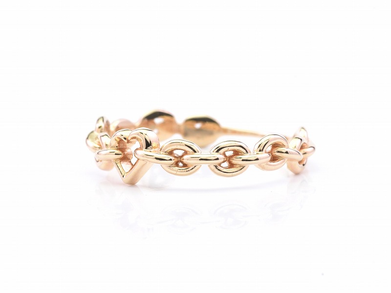 SHAKE CHAIN RING：HEART