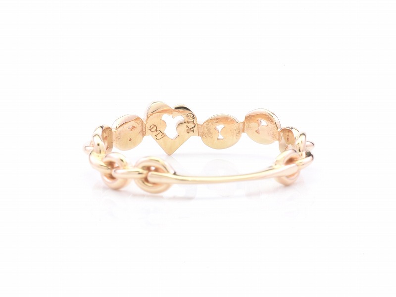 SHAKE CHAIN RING：HEART