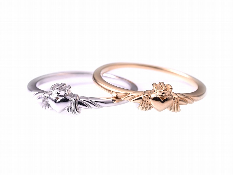 TINY ANGEL HEART RING(SV)