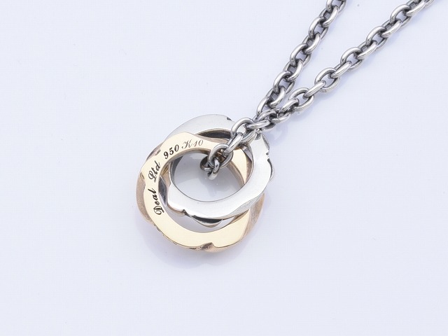 2RING WAVE TOP:with dia (K10コンビ)