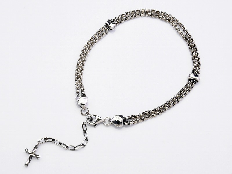 LUXE CHAIN ANKLET:DOUBLE