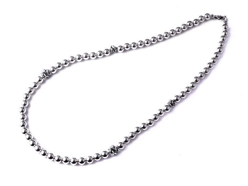 RT:PEARL NECKLACE 8mm（ALL silver）