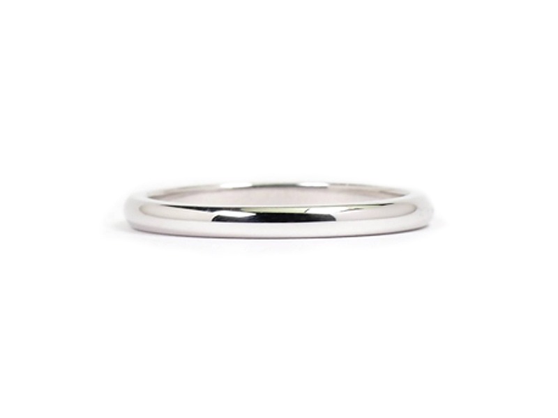 ARC LINE RING 2mm(Pt900)