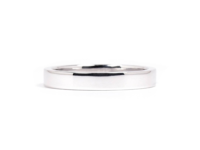 FIELD LINE RING 3mm(Pt900)