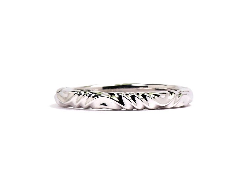 WIND LINE RING 2.5mm(Pt900)