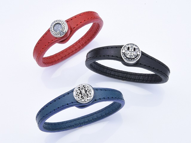 LEATHER BRACELET｜シルバーアクセサリーディールデザイン