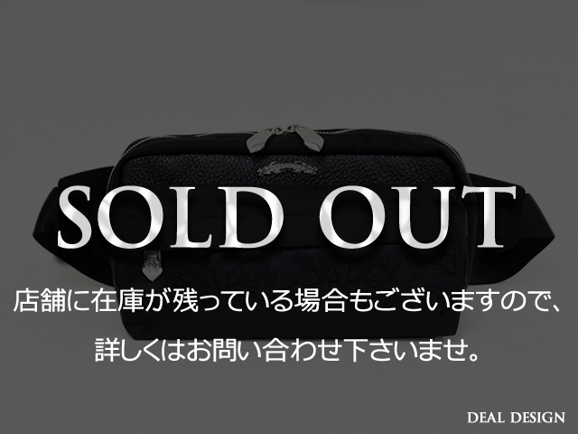 マットスクエアウエストポーチ
