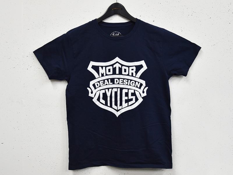 MOTOR CYCLE Tシャツ(ネイビー)
