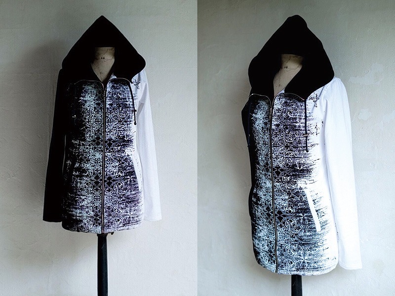 【CIVARIZE× DEALDESIGN】 Bicolor Long parka