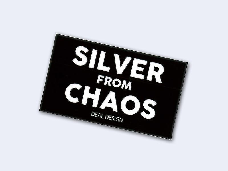 コレクションステッカー：SILVER FROM CHAOS